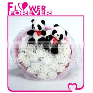 Cute Panda Bouquet Christmas Import Gift Items From China thumbnail-1