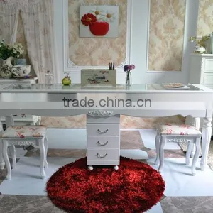2 Seat European Style High Quality Manicure Table/nail Table for Nail Salon thumbnail-1