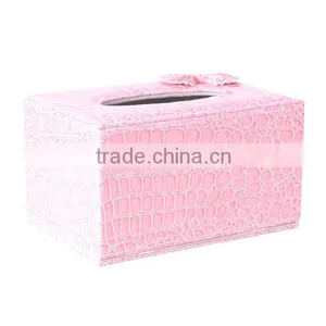 2016 New Design Leather Tissue Box Holder Wholesale thumbnail-2