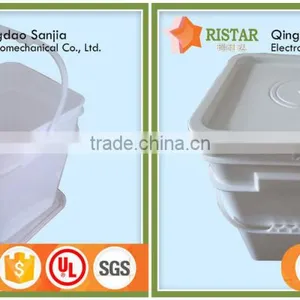 2L 5L 8L 10L 15L 20L Square Plastic Food Buckets With Many Colors thumbnail-3