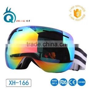 Guangzhou Manufacturer Custom High Reflective Snowboard Goggles Ski Goggles thumbnail-1