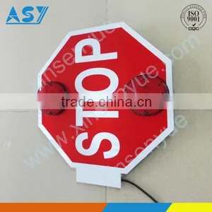 Aluminum Blade Bus Stop Led Sign Board for Traffic Safety thumbnail-1