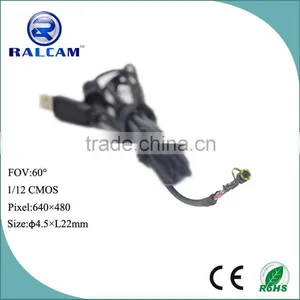 60 Degree FOV 4.5mm Diameter 640*480 Pixels Cmos Sensor USB Camera Module thumbnail-2