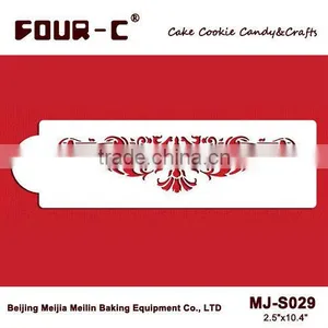 Stencil Land,cake Decorating Stencil,side Stencil thumbnail-1