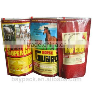 Stand up Plastic Pet Food Bag With Slider Zipper thumbnail-1