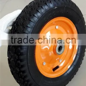 Turkey Market 14 Inch Wheelbarrow Rubber Wheel 3.50-8 thumbnail-1