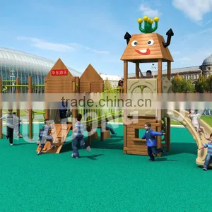 Children's Slide Amusement Equipment, Wooden Slide Toys thumbnail-2
