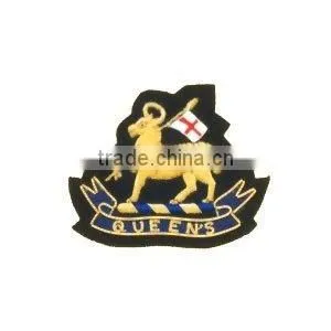 Hand Embroidered Badges , Emblems , Crest , Insigias , Patches thumbnail-1