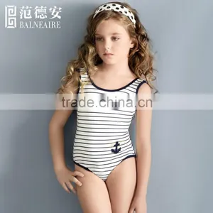 Balneaire White Color 2016 New High Quality Sexy Young Girls Bathing Suit thumbnail-3