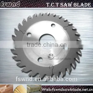 NOISE REDUCED TUNGSTEN CARBIDE TIPPED SAWBLADE WITH RAKERS thumbnail-2