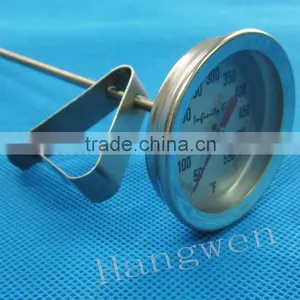 Bimetal Theory Meat Egg Thermometer With Clip thumbnail-2