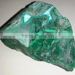 Natural Malachite Rough Gemstone Also Called Kidney Stone thumbnail-4
