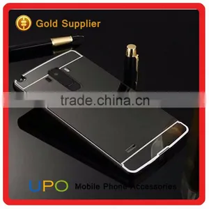 [UPO] Luxury Mirror Phone Case for LG G4, Shockproof Aluninum Bumper Mirror Back Case for LG G4 thumbnail-4