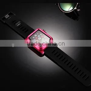 Silicon Rubber Sport Band for Apple Watch With Metal Case 38mm/42mm,China Supplier thumbnail-5