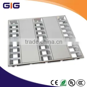 T8 Lamp Surface Type Grillelight for Airport School and Hospital thumbnail-4