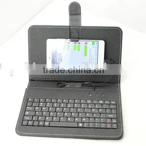 New Coming PU Leather Leather Keyboard Case,smart Phone Wallet Case,for Android Phone Keyboard Cover thumbnail-1