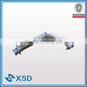 High Quality Exhaust Pipe With Flange for YUTONG Parts thumbnail-1