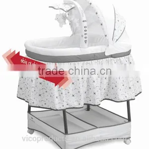 With ASTM Cetificate Electronic Swing Music Baby Cradle thumbnail-1
