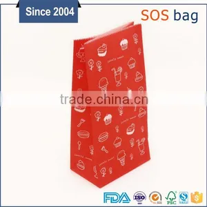Safety Food Grade Recycled Flat Bottom Candy Cute Paper Bag thumbnail-5