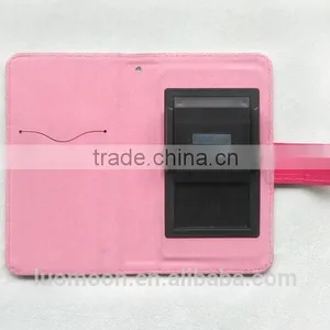 Jeans Style Canvas Leather Diary Phone Universal Case thumbnail-2