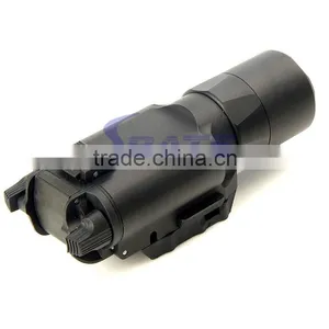 SR-JG-2A 500 Lumen LED White Light With Picatinney Rail Tactical Flashlight thumbnail-6
