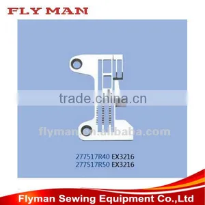 277517R40 Pegasus EX3216 Needle Plate / Sewing Machine Parts / Throat Plate thumbnail-1