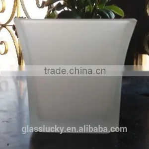 Square Glass Vase thumbnail-2