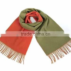 100%wool Plain Scarf Shawl thumbnail-1