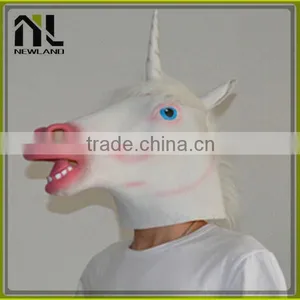 2015 The Newest Design Celebration Party Fancy Dress Latex Animal Head Masks For Party thumbnail-1