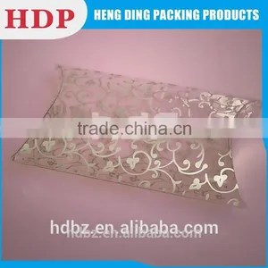 Customized Clear Pvc Plastic Pillow Box thumbnail-1