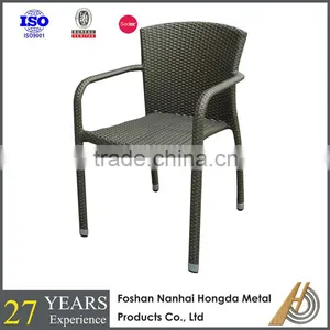 Outdoor Indoor Plastic Wicker Chair thumbnail-1