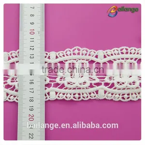 2016 Knitted Cotton Lace Trim for Ladies Textile thumbnail-1