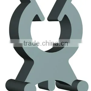 Plastic Wheel Spacer for Crescent Type Flooring Concrete thumbnail-1