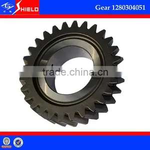 Spare Parts Ankai Bus S5-80 (QJ805) Gear Box Mainshaft Gear 1280304051. thumbnail-1