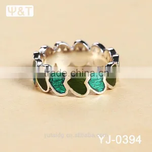 Jingli Jewelry Electroplating Heart Shaped Finger Ring (YJ-394) thumbnail-2