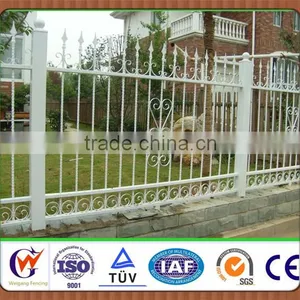 White Color Galvanized Railing With Simple Design thumbnail-1