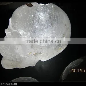 Clear Crystal Skull for Gift or Fengshui thumbnail-3