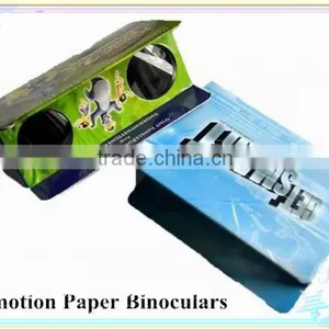 Cheapest China Hot Sale Promotion Gifts Folding Paper Binoculars thumbnail-1