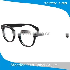 Classics Black Optical Frames Korea Style Eyewear Wholesale thumbnail-1