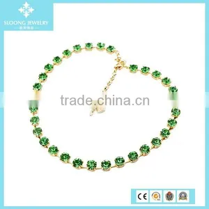 Hot Fashion Red Austria Crystal Love Necklace for Couple thumbnail-2