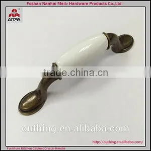 Hot Sale Kitchen Cabinet Ceramic Zinc Alloy Handles thumbnail-1