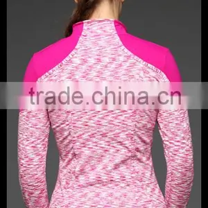 Kiteng 2016 New Design Women's Yoga Coat Fitness Running Sport Hooded Jacket Splice With Color Panel Office In USAsmall Minimum thumbnail-4
