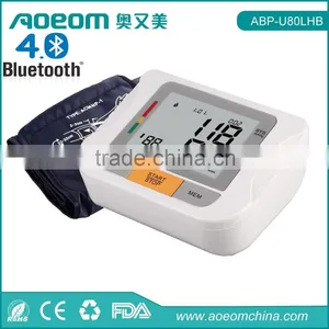 Aoeom Digital Upper Arm Type Blood Pressure Monitor With Dual Power thumbnail-1