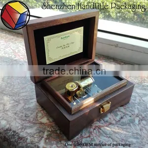Small Wooden Handcraft Music Box Gift thumbnail-6