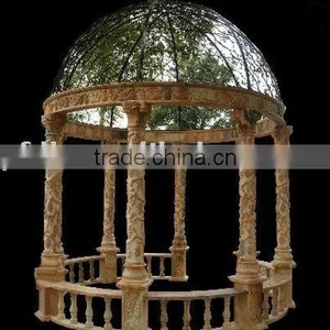 Yellow Marble Garden Gazebo thumbnail-1