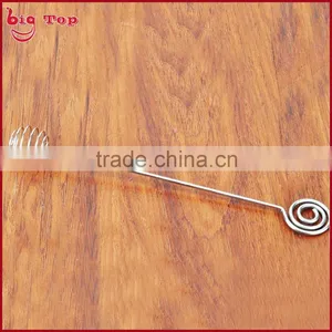 BT0210 Stainless Steel Honey Spoon Honey Server Stainless Steel Mini Whisk Mini Egg Beater thumbnail-2