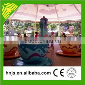 Outdoor Playground Equipment Rotating Cup Rides thumbnail-1