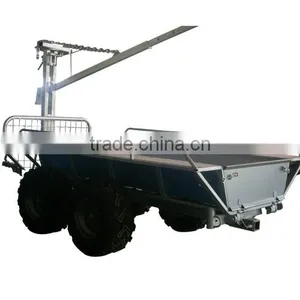 China Wholesale Crane Timber Trailer,log Loader Trailer,log Trailer thumbnail-4