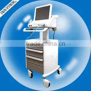 Bags Under The Eyes Removal 3 HIFU Transducers 15.4'' Color Touch Screen Ultrasound HIFU Face Lift Machine Portable Skin Tightening thumbnail-1