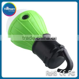Portable Hanging Hook 3LED Camping Tent Light Outdoor Fishing Lantern Lamp Torch thumbnail-6